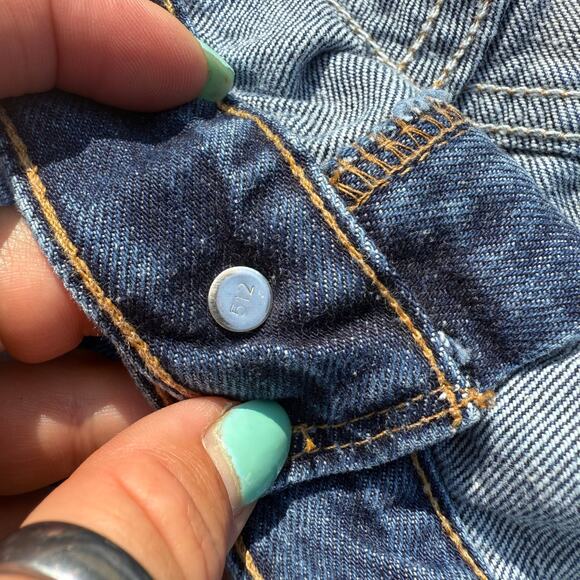 Vintage Y2K Levi's 550 Relaxed Fit Tapered Leg Blue Mom Jeans Ladies 18 W L - Picture 7 of 13